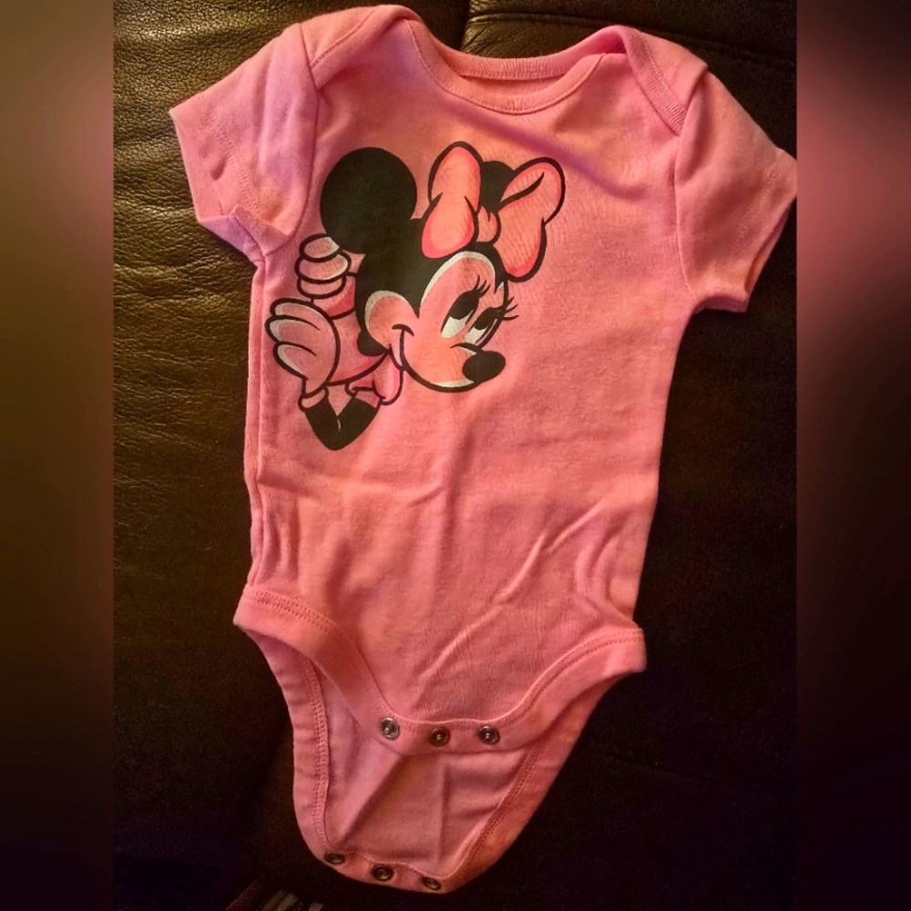 Minnie Mouse Bundle of 5 Baby Girl Clothes Size 3 months